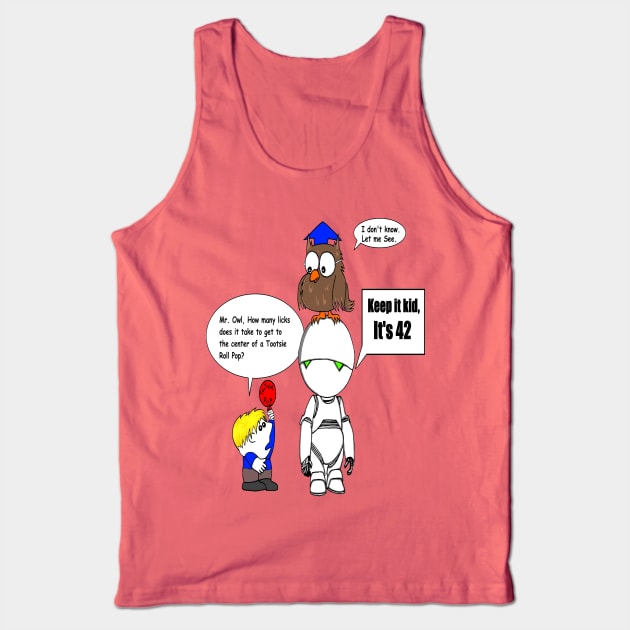 The Answer Tank Top by Joseph Baker